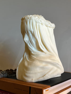 Veiled Lady Sculptural Candle